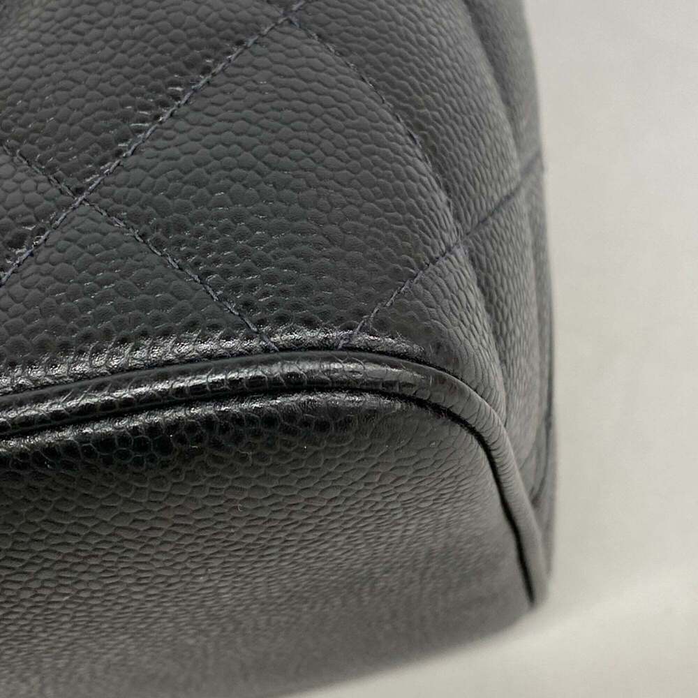 CHANEL Black Caviar Leather Reissue Tote Bag - Picture 7 of 10